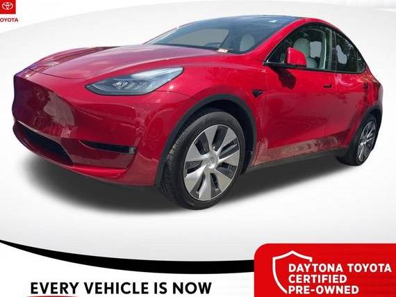 TESLA MODEL Y 2021 5YJYGDEE4MF179581 image